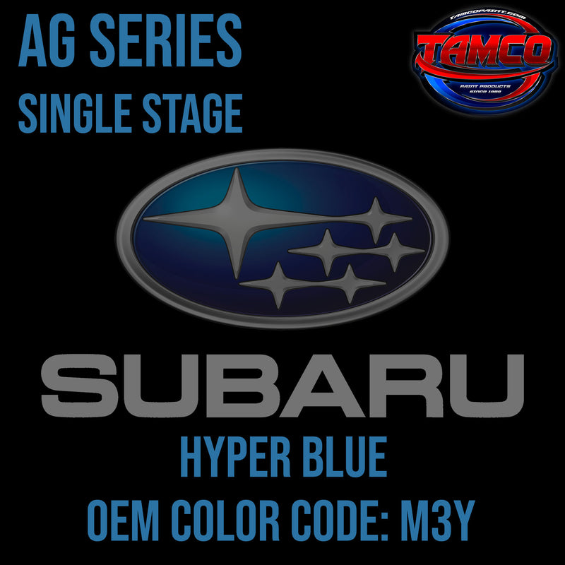 Subaru Hyper Blue | M3Y | 2014-2019 | OEM AG Series Single Stage