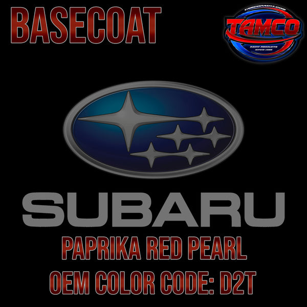 Subaru Paprika Red Pearl | D2T | 2009-2011 | OEM Basecoat