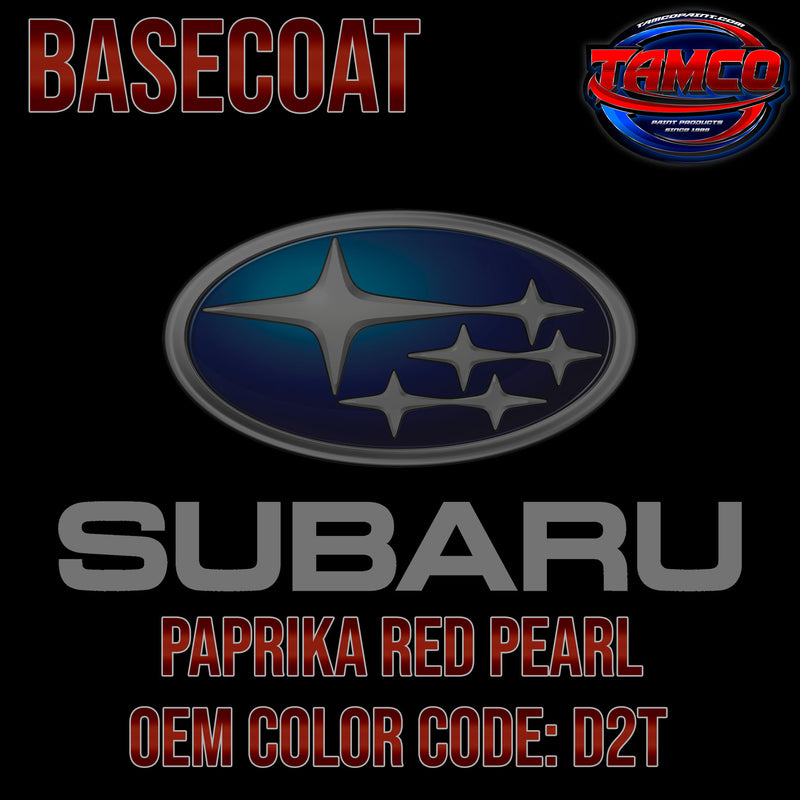 Subaru Paprika Red Pearl | D2T | 2009-2011 | OEM Basecoat