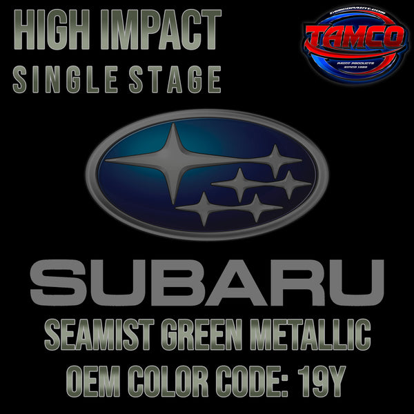 Subaru Seamist Green Metallic | 19Y | 2003-2004 | OEM High Impact Single Stage