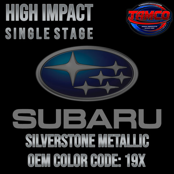 Subaru Silverstone Metallic | 19X | 2002-2003 | OEM High Impact Single Stage