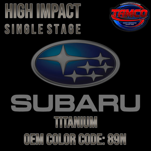 Subaru Titanium | 89N | 2000-2003 | OEM High Impact Single Stage