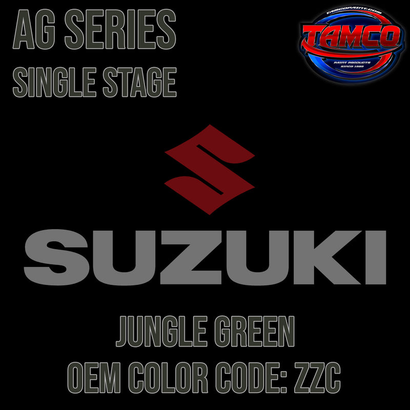 Suzuki Jungle Green | ZZC | 2018-2021 | OEM AG Series Single Stage
