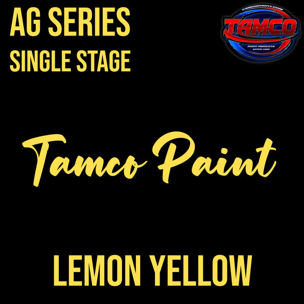 Tamco Paint | Lemon Yellow | OEM AG Series Single Stage
