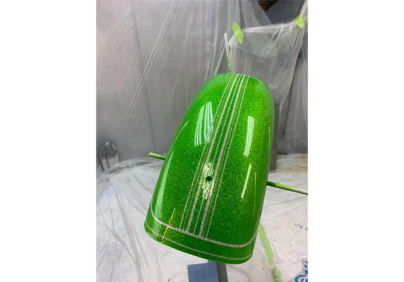 Tamco Candies Limeade Motorcycle Tank