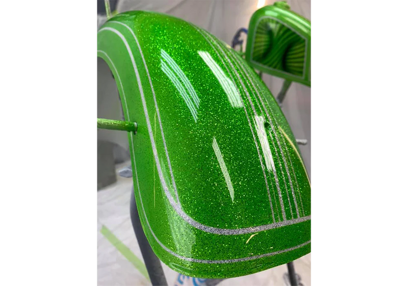 Tamco Candies Limeade Motorcycle Tank