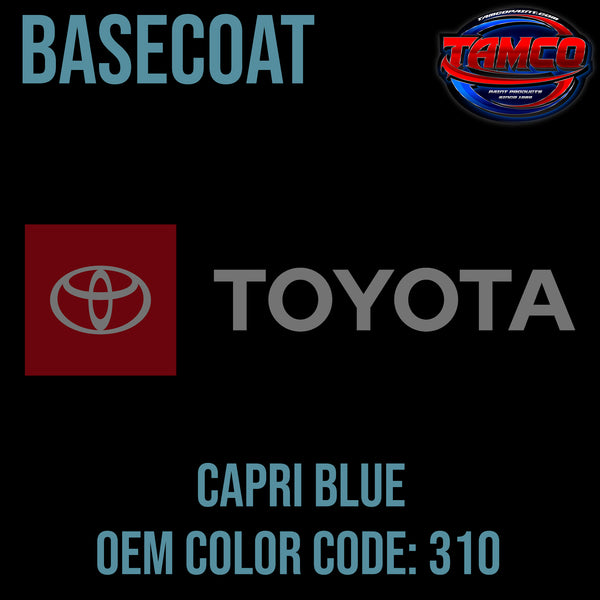 Toyota Capri Blue | 310 | 1967-1972 | OEM Basecoat
