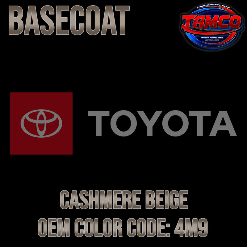 Toyota Cashmere Beige | 4M9 | 1994-2002 | OEM Basecoat