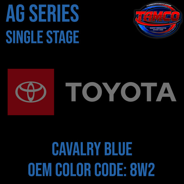 Toyota Cavalry Blue | 8W2 | 2011-2023 | OEM AG Series Single Stage
