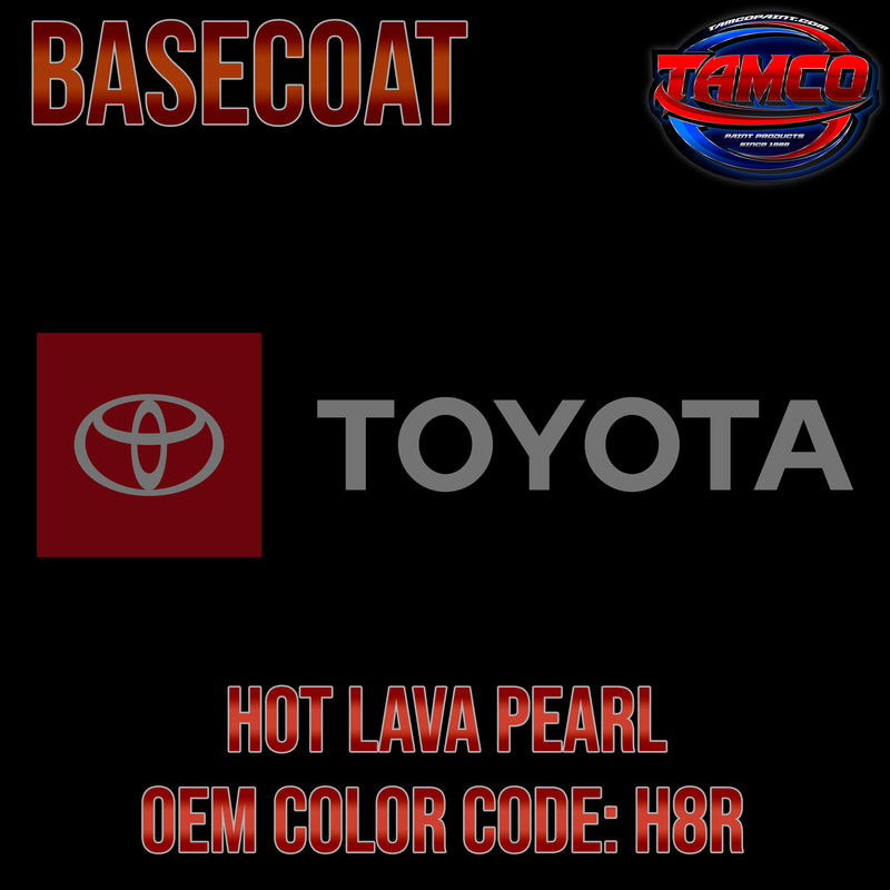Toyota Hot Lava Pearl | H8R | 1961-1979 | OEM Basecoat