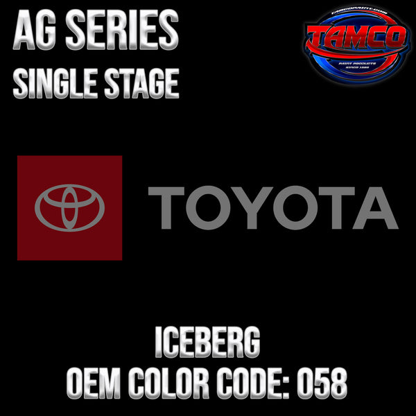 Toyota Iceberg | 058 | 1998;2008-2014 | OEM AG Series Single Stage