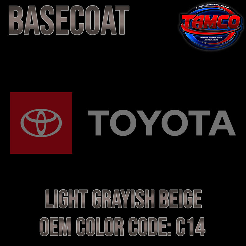 Toyota Light Grayish Beige | C14 | 2008 | OEM Basecoat