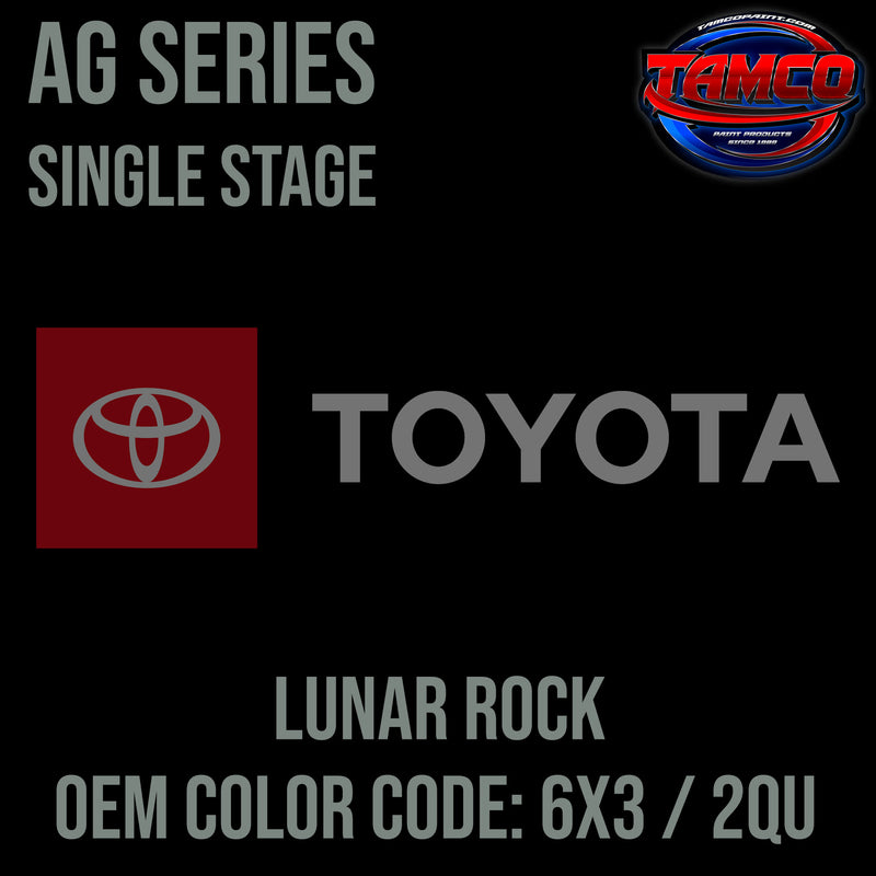 Toyota Lunar Rock | 6X3 / 2QU | 2019-2023 | OEM AG Series Single Stage