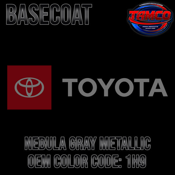 Toyota Nebula Gray Metallic | 1H9 | 2012-2022 | OEM Basecoat