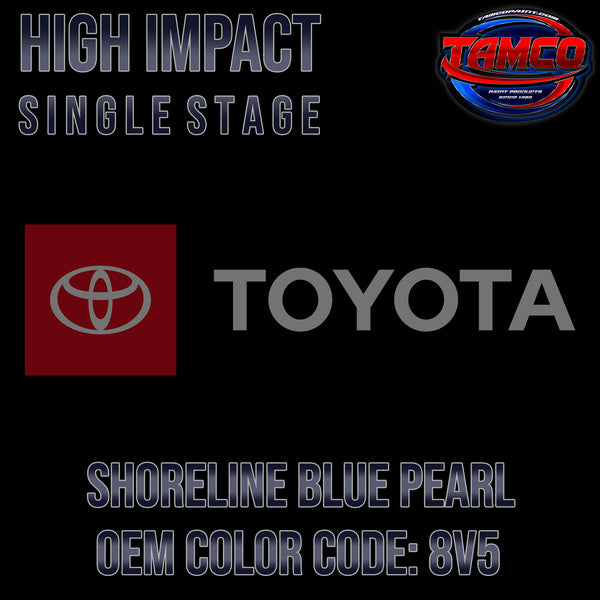 Toyota Shoreline Blue Pearl | 8V5 | 2010-2022 | OEM High Impact Single Stage