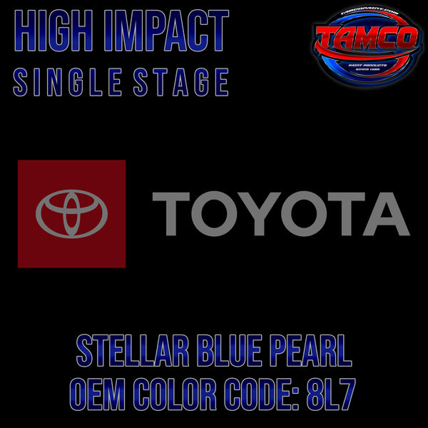Toyota Stellar Blue Pearl | 8L7 | 1996-2002 | OEM High Impact Single Stage
