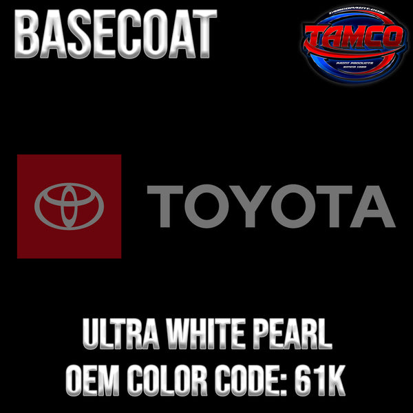 Toyota Ultra White Pearl | 083 | 2013-2022 | OEM Tri-Stage Basecoat