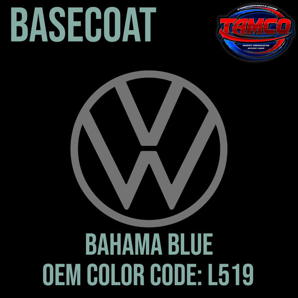 Volkswagen Bahama Blue | L519 | 1964-1966 | OEM Basecoat