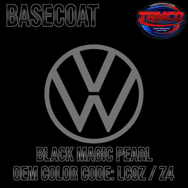 Volkswagen Black Magic Pearl | LC9Z / Z4 | 1995-2010 | OEM Basecoat