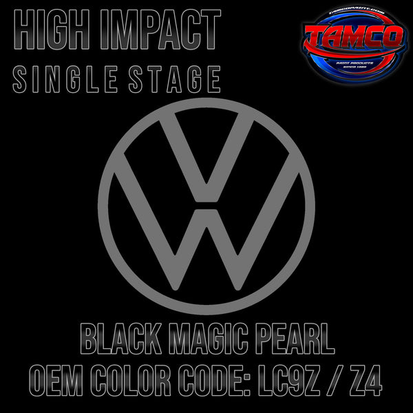 Volkswagen Black Magic Pearl | LC9Z / Z4 | 1995-2010 | OEM High Impact Single Stage