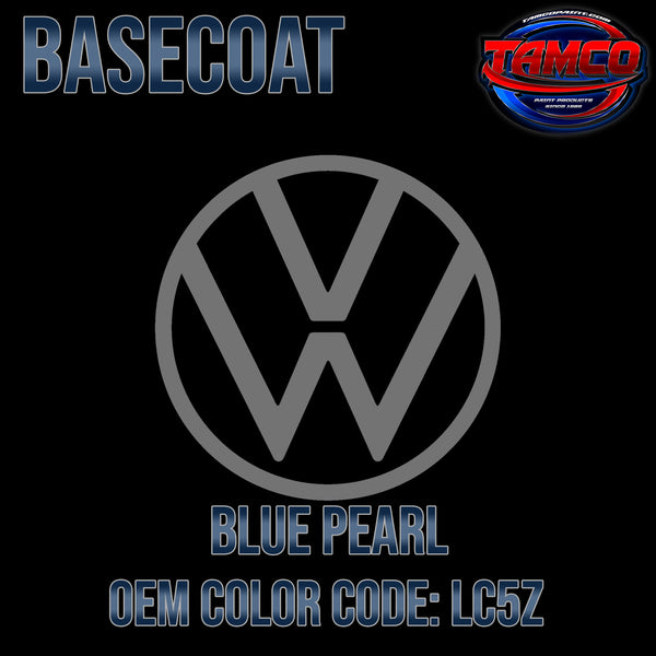 Volkswagen Blue Pearl | LC5Z | 1990-1992 | OEM Basecoat