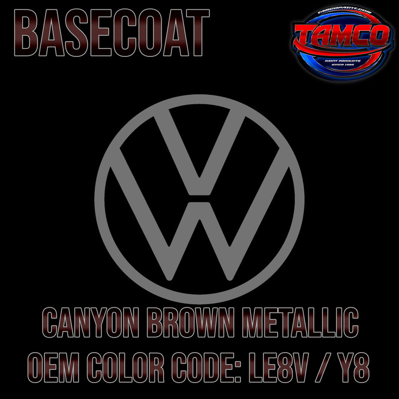 Volkswagen Canyon Brown Metallic | LE8V / Y8 | 1979-1980 | OEM Basecoat