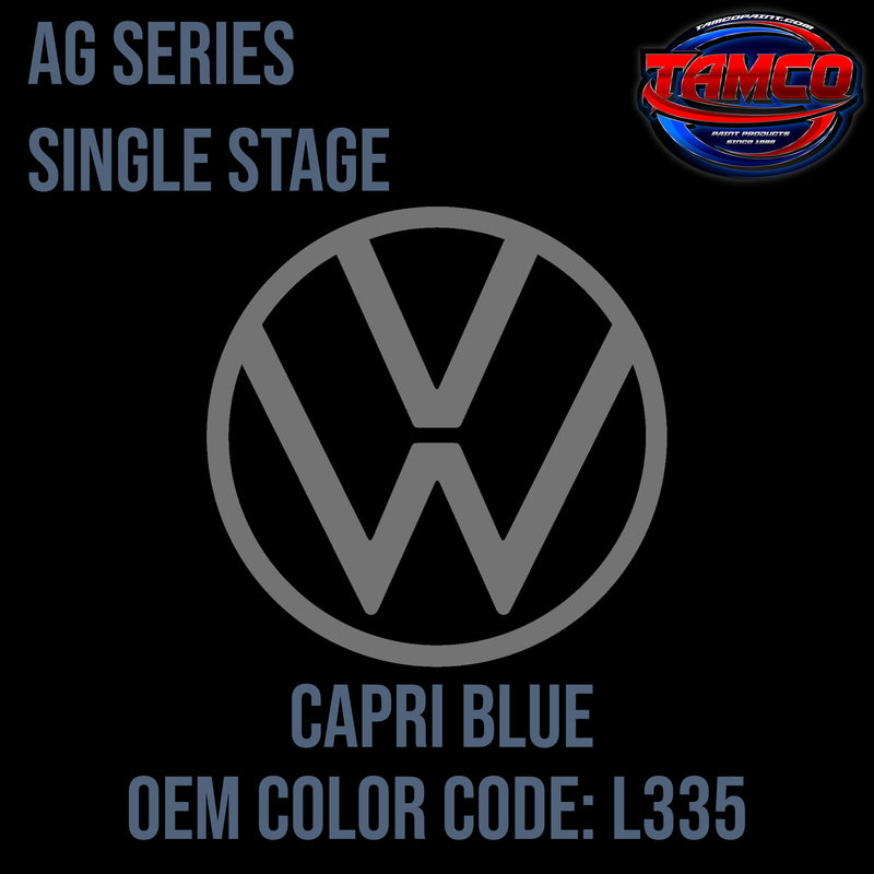 Volkswagen Capri Blue | L335 | 1957-1959 | OEM AG Series Single Stage