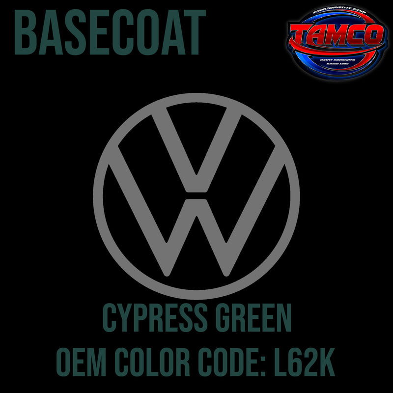 Volkswagen Cypress Green | L62K | 1969 | OEM Basecoat