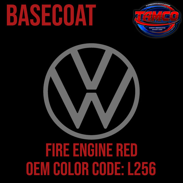 Volkswagen Fire Engine Red | L256 | 1964 | OEM Basecoat