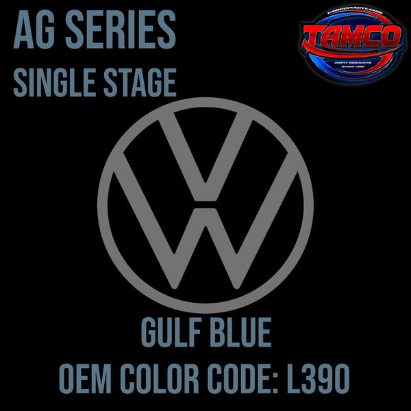 Volkswagen Gulf Blue | L390 | 1960-1964 | OEM AG Series Single Stage