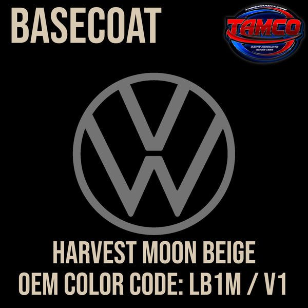 Volkswagen Harvest Moon Beige |	LB1M / V1 | 2003-2010 | OEM Basecoat