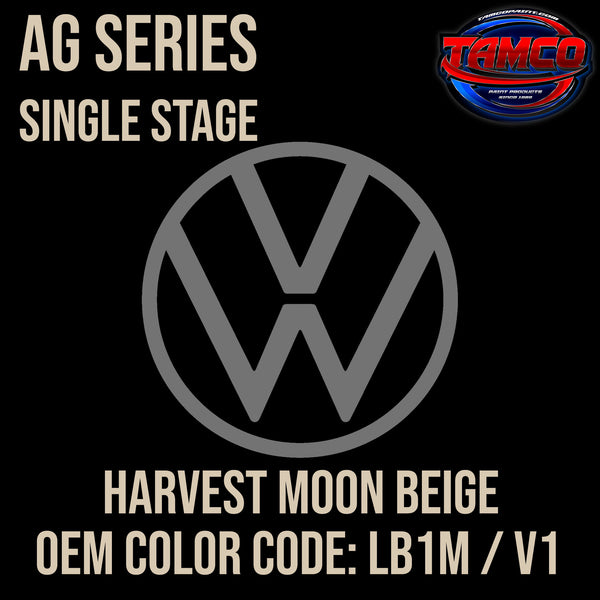 Volkswagen Harvest Moon Beige |	LB1M / V1 | 2003-2010 | OEM AG Series Single Stage