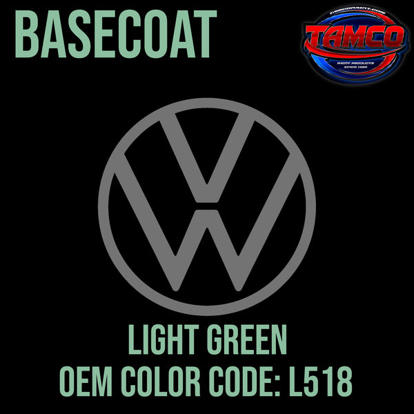Volkswagen Light Green | L518 | 1963 | OEM Basecoat