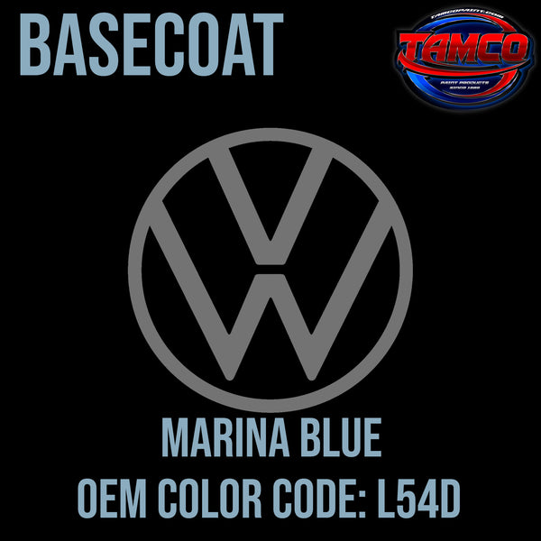 Volkswagen Marina Blue | L54D | 1971-1974 | OEM Basecoat