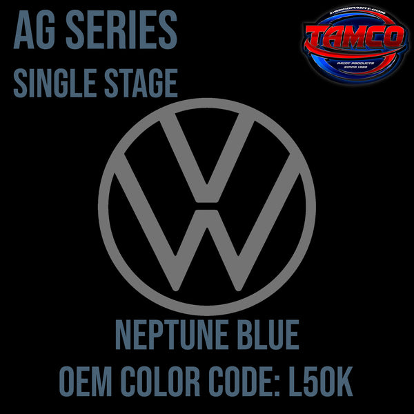 Volkswagen Neptune Blue | L50K | 1967-1975 | OEM AG Series Single Stage
