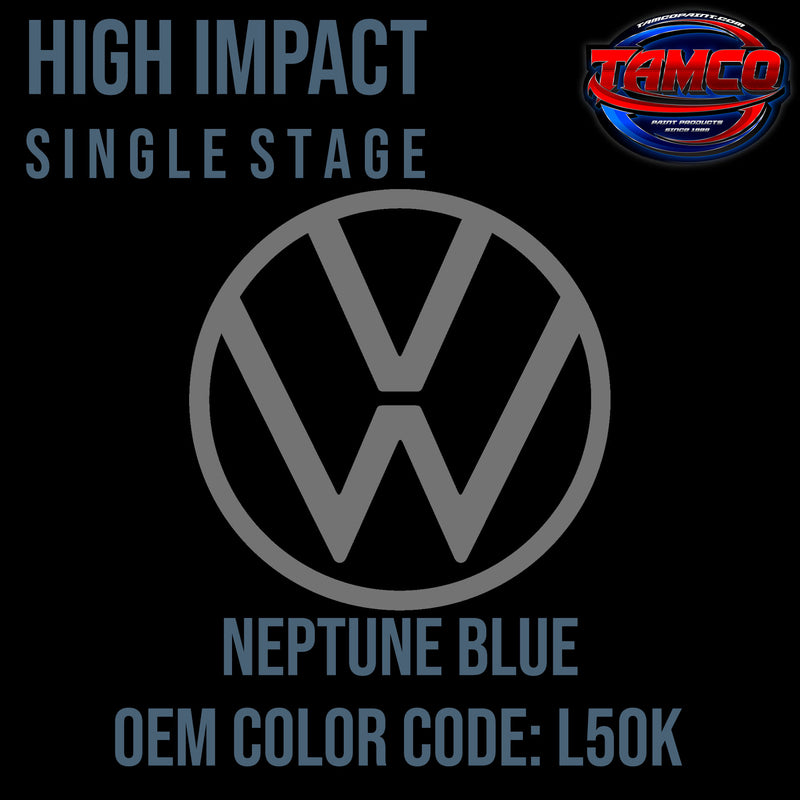 Volkswagen Neptune Blue | L50K | 1967-1975 | OEM High Impact Single Stage