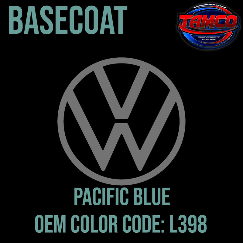 Volkswagen Pacific Blue | L398 | 1960-1965 | OEM Basecoat