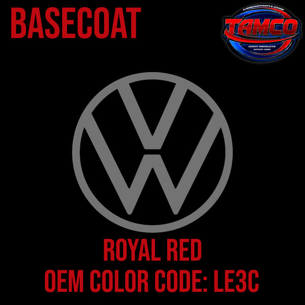 Volkswagen Royal Red | LE3C | 1981-1984 | OEM Basecoat