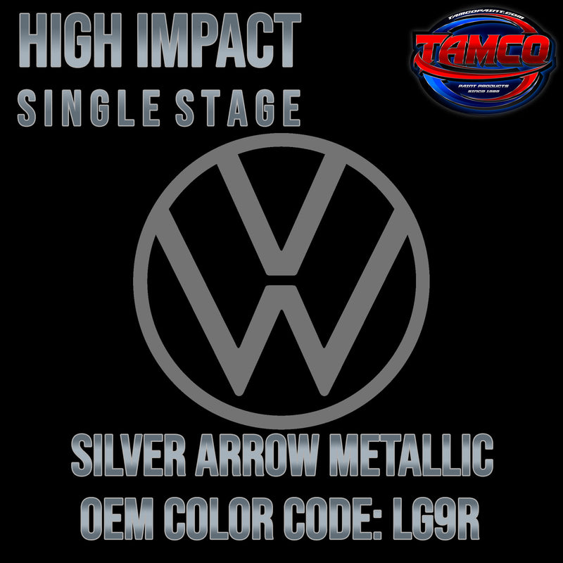 Volkswagen Silver Arrow Metallic | LG9R | 1998-2013 | OEM High Impact Single Stage