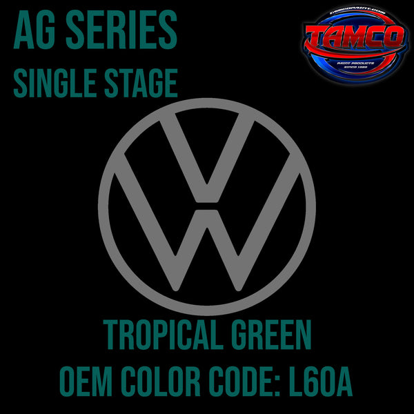 Volkswagen Tropical Green | L60A | 1974 | OEM AG Series Single Stage