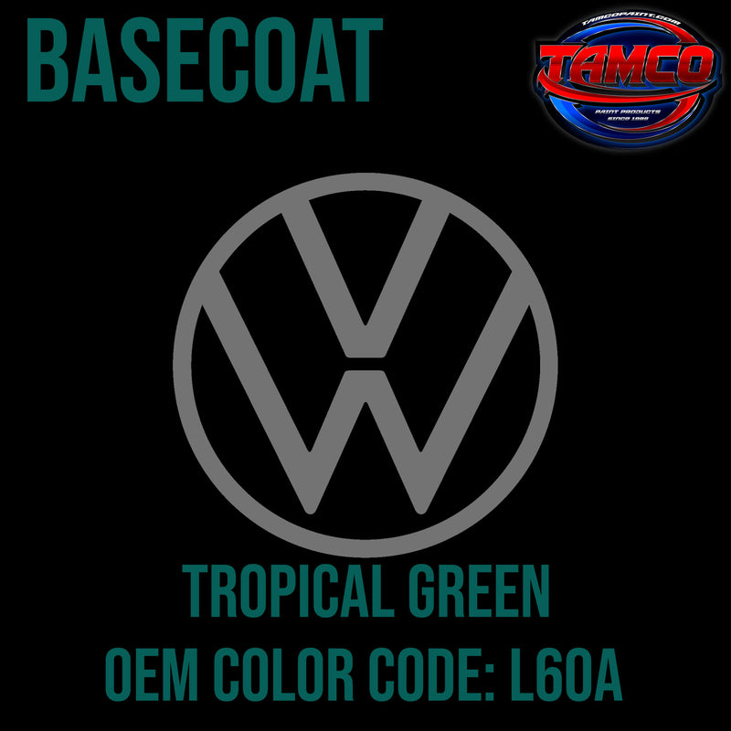 Volkswagen Tropical Green | L60A | 1974 | OEM Basecoat