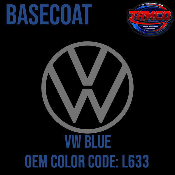 Volkswagen VW Blue | L633 | 1966-1968 | OEM Basecoat
