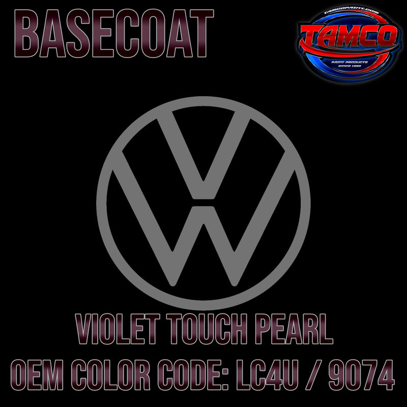 Volkswagen Violet Touch Pearl | LC4U / 9074 | 2019 | OEM Basecoat