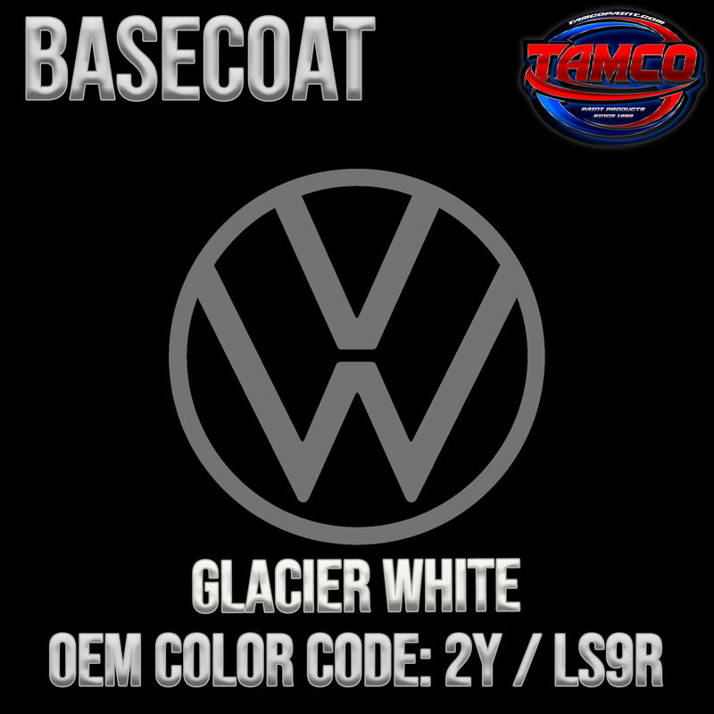 Volkswagen Glacier White | 2Y / LS9R | 2012-2023 | OEM Basecoat