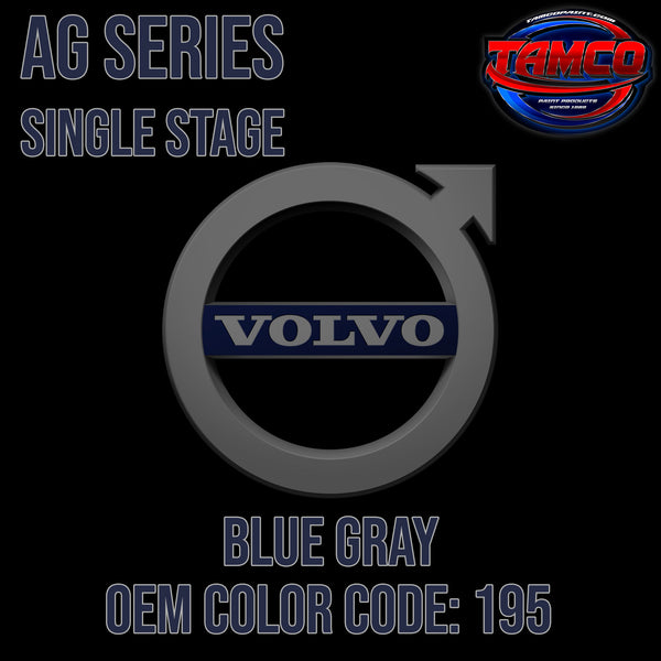 Volvo Blue Gray | 195 | 1982-1988 | OEM AG Series Single Stage