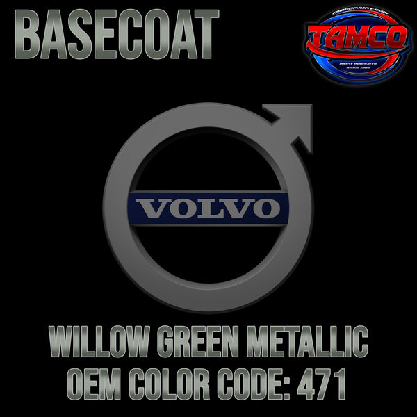 Volvo Willow Green Metallic | 471 | 2006-2008 | OEM Basecoat