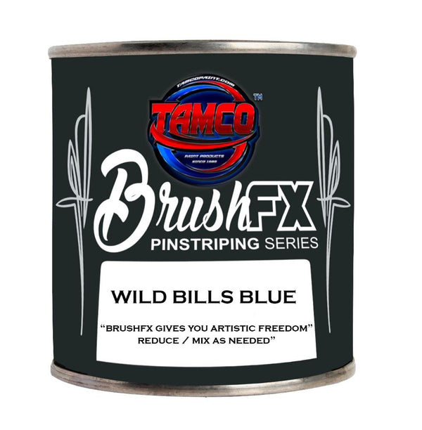 Brush FX Pinstriping Wild Bills Blue