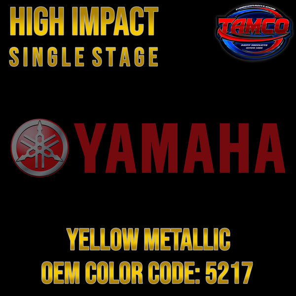 Yamaha Yellow Metallic | 5217 | OEM High Impact Single Stage