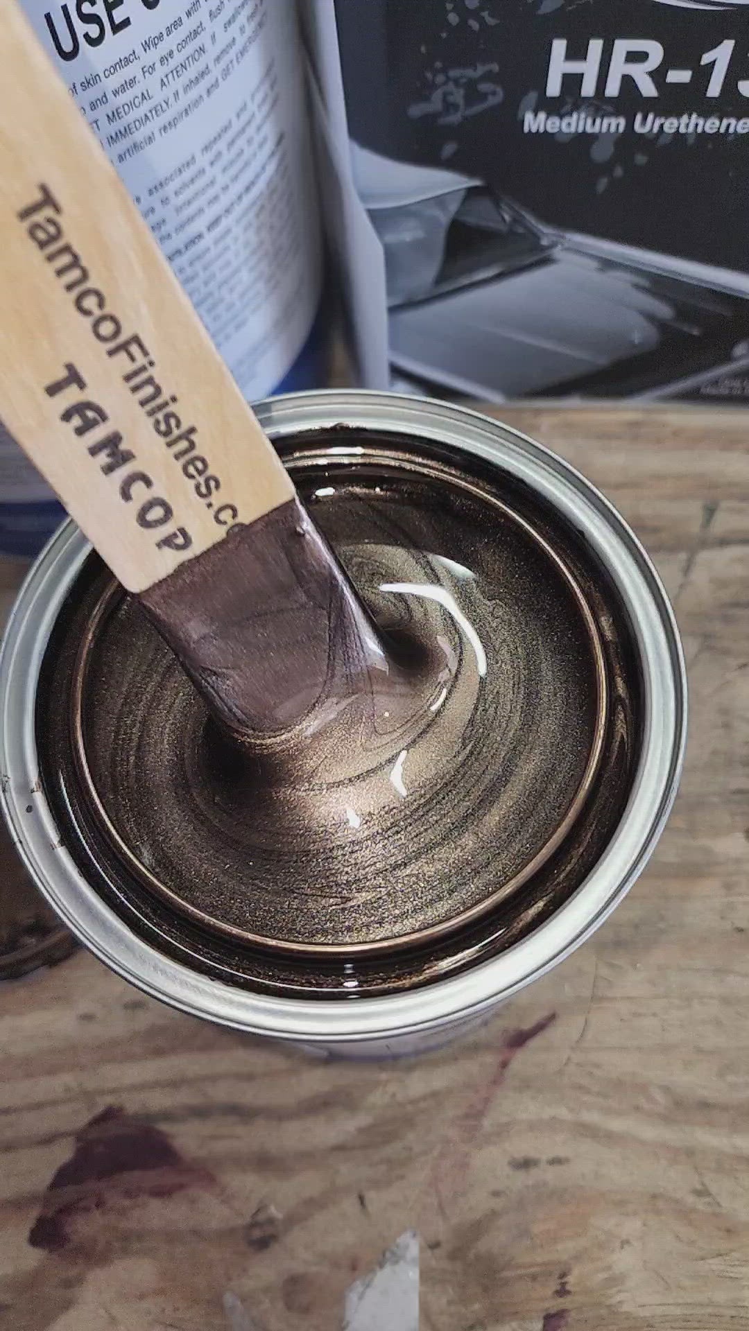 Tamco Paint Patina Bronze Custom Color Basecoat