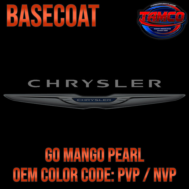 Chrysler Go Mango Pearl | PVP / NVP | 2016-2022 | OEM Basecoat